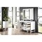 James Martin Vanities Addison 60in Single Vanity, Glossy White w/ 3 CM White Zeus Quartz Top E444-V60S-GW-3WZ - alternate 3